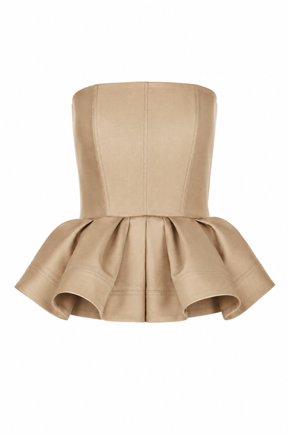 CHARLOTTE TOP CAQUI