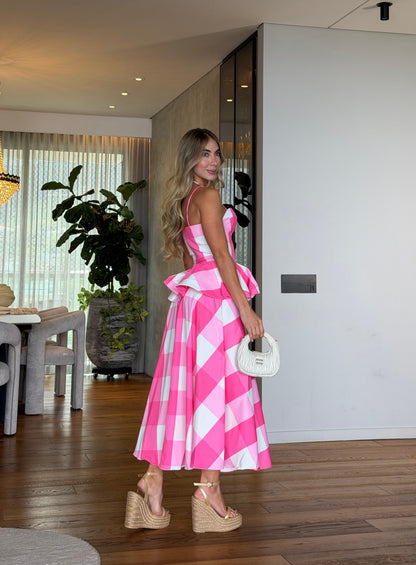 PINK BARBI DRESS