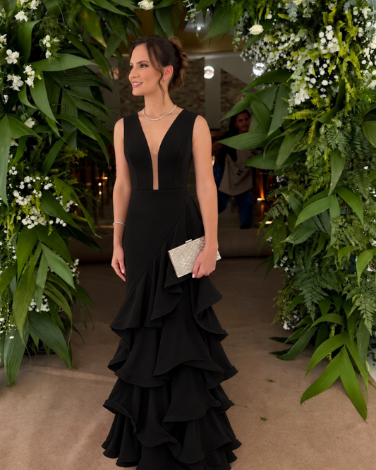 ABRIL BLACK DRESS