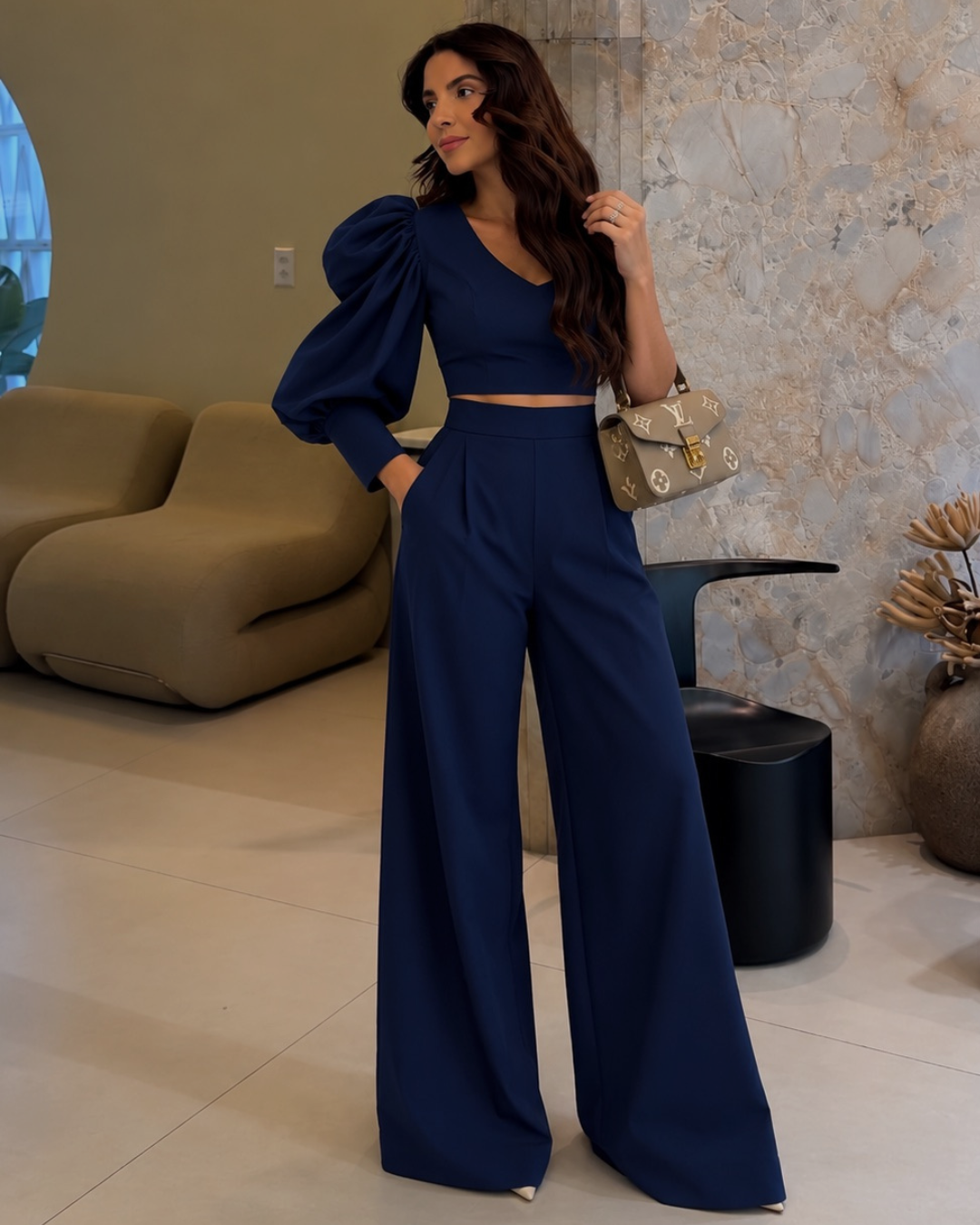 VITTORIA AZUL  NAVY SET