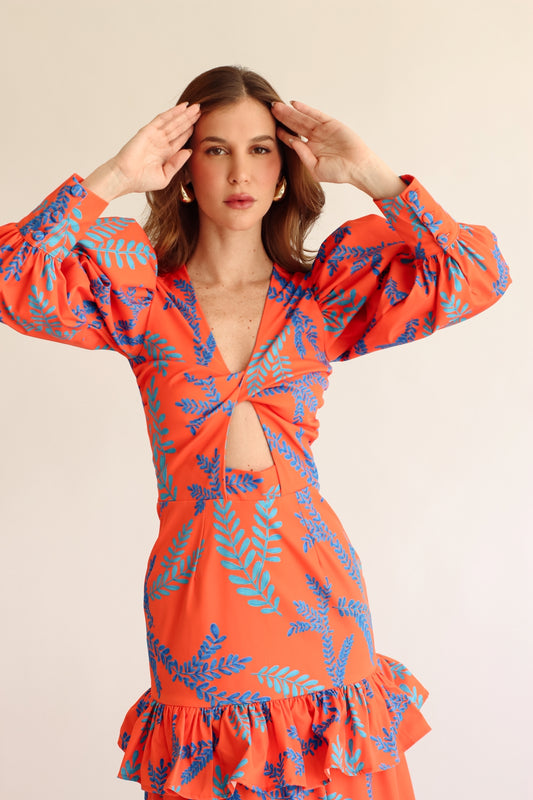 PANDORA ORANGE DRESS