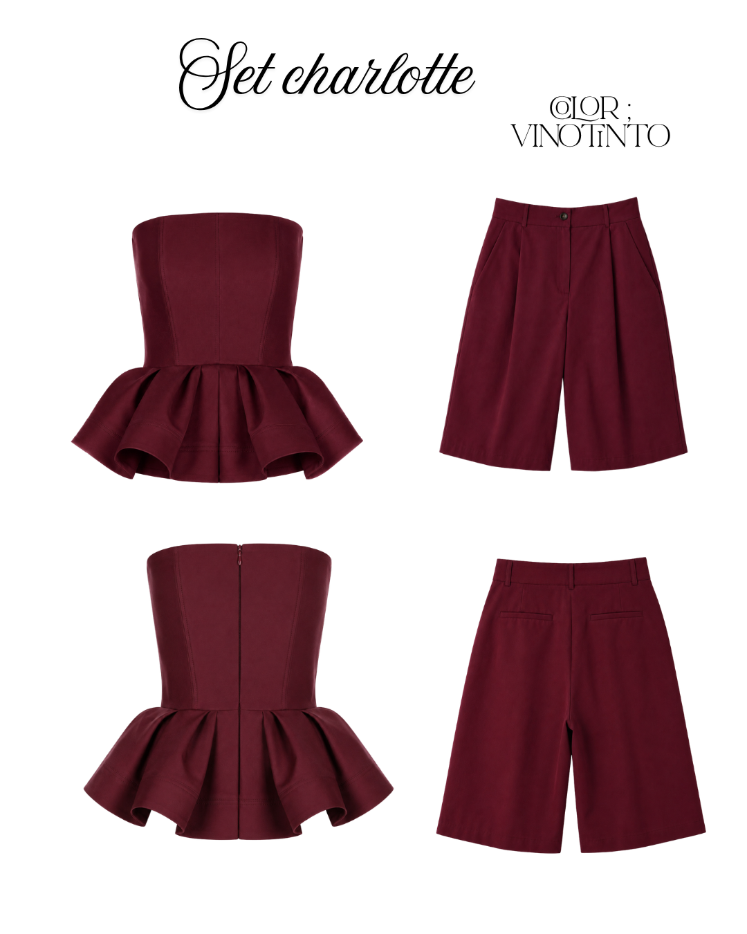 CHARLOTTE SET VINOTINTO