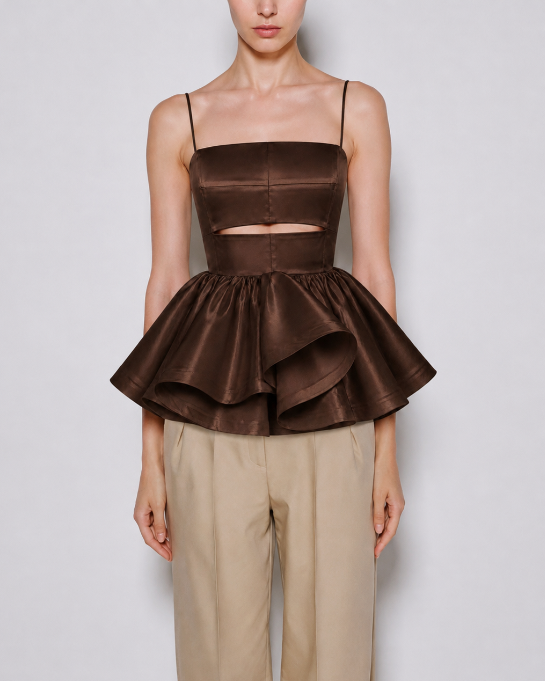 AITANA TOPS CHOCOLATE