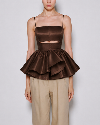 AITANA TOPS CHOCOLATE