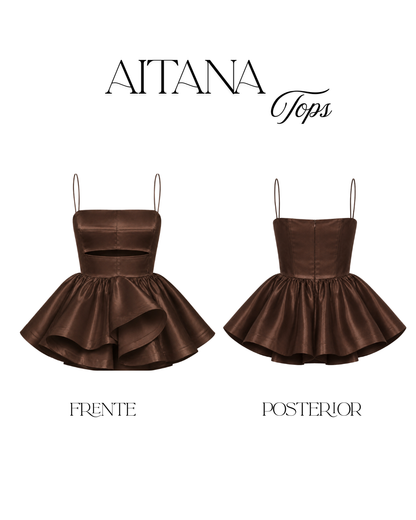 AITANA TOPS CHOCOLATE