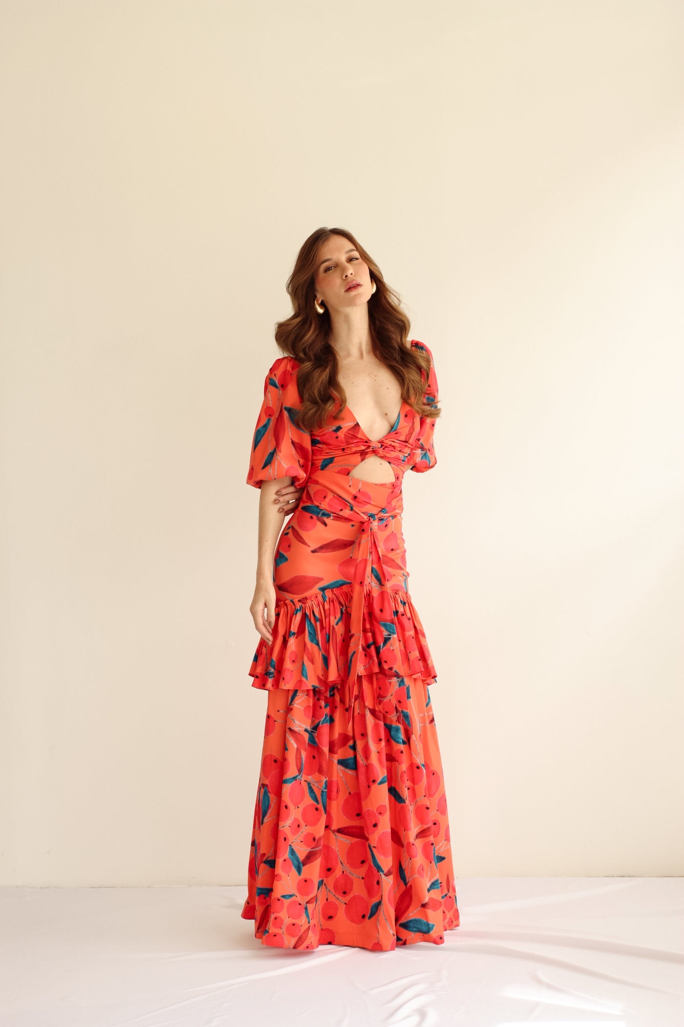 TIVY ORANGE DRESS