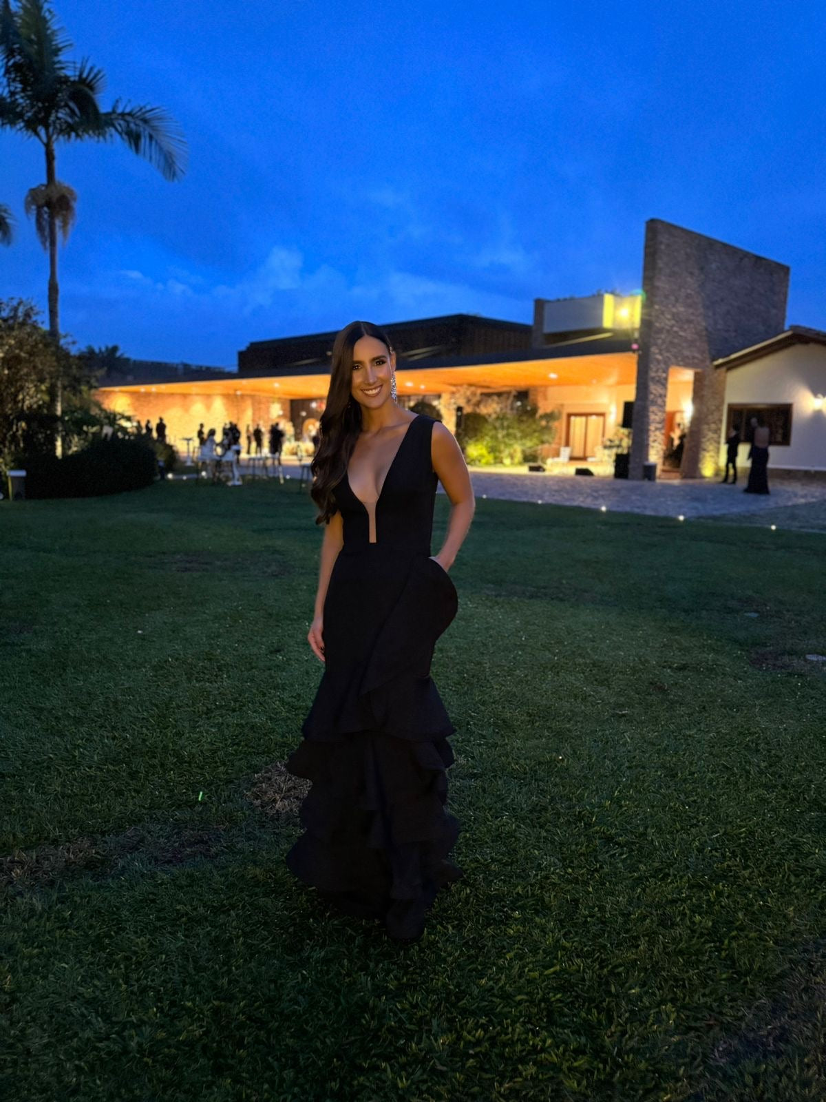 ABRIL BLACK DRESS