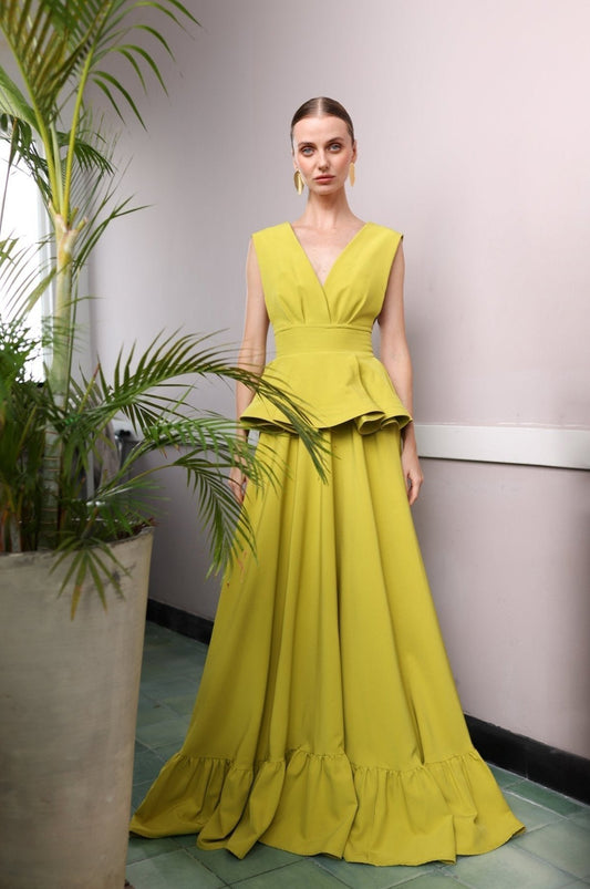 MANUELA LEMON DRESS