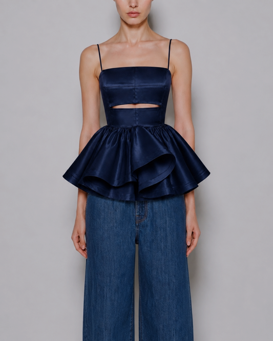 AITANA TOPS AZUL NAVY