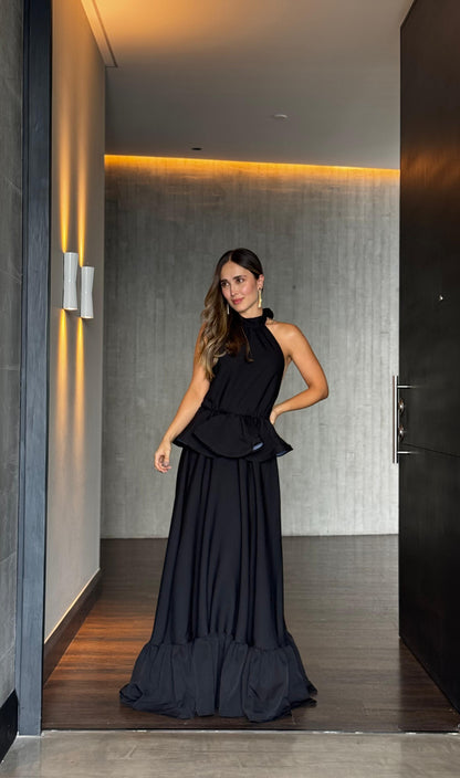 MARTINA BLACK DRESS